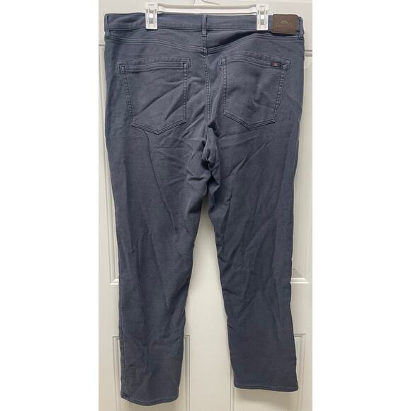 Faherty Men's Stretch Terry 5-Pocket Athletic fit pant Navy size 38x32 - Picture 5 of 7
